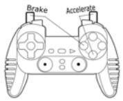 THRUSTMASTER DUAL TRIGGER WIRELESS RECHARGEABLE - - TRIGGERSEDRAG: - 1