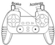 THRUSTMASTER DUAL TRIGGER WIRELESS RECHARGEABLE - Recomendado PS2 - 1