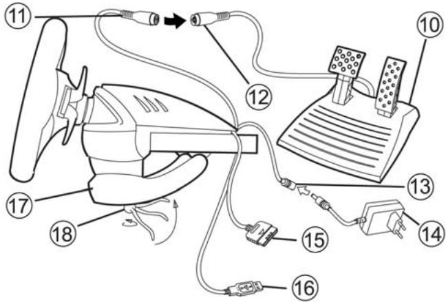 THRUSTMASTER ENZO FERRARI FORCE GT - TECHNICAL FEATURES - 1