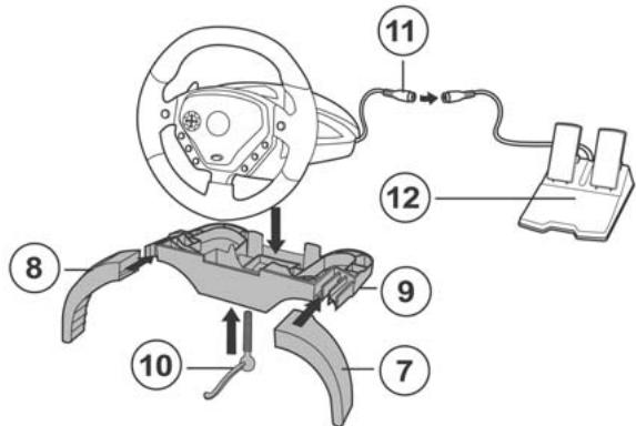 THRUSTMASTER ENZO FERRARI WIRELESS - SETUP VAN STUUR - 1