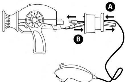THRUSTMASTER RAY GUN - DE NUNCHUK™ INSTALLEREN - 1