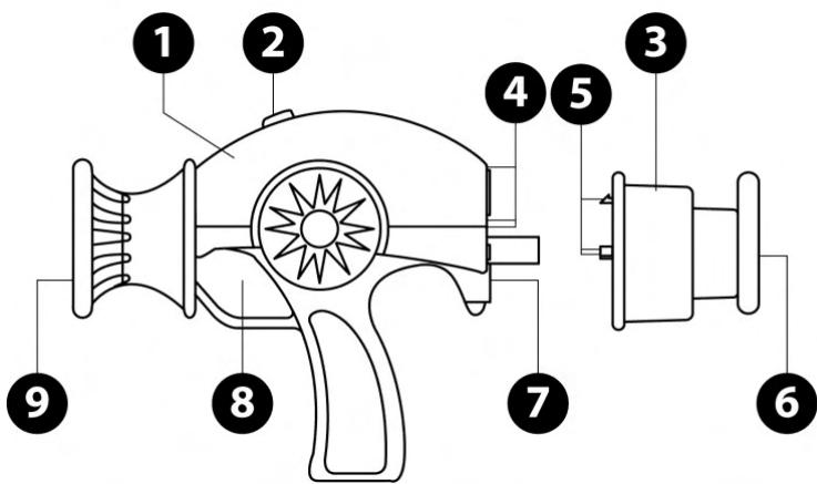 THRUSTMASTER RAY GUN - Handleiding - 1
