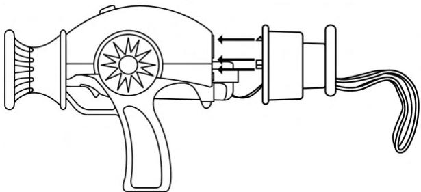 THRUSTMASTER RAY GUN - DE Wii-AFSTANDSBEDIERING IN DE "RAY GUN NW" INSTALLEREN - 4