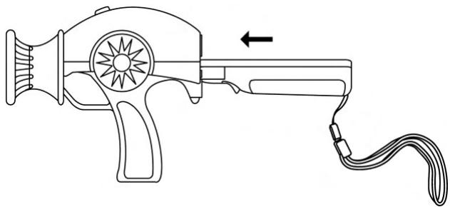 THRUSTMASTER RAY GUN - INSTALLAZIONE DEL Wii REMOTE™ NELLA "RAY GUN NW" - 1