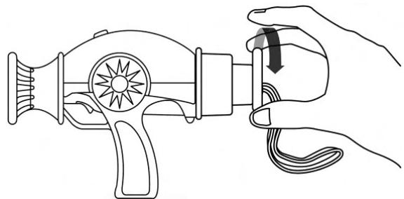 THRUSTMASTER RAY GUN - Installation de la wiimote™ dans le « RAY GUN NW - 5