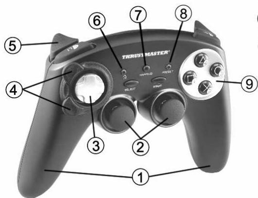 THRUSTMASTER RUN'N' DRIVE WIRELESS 3-IN-1 RUMBLE FORCE - Wireless Rumble Force - 3