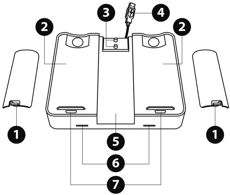 THRUSTMASTER T-CHARGE STAND CONTACTLESS NW - Contactless+ NW - 1