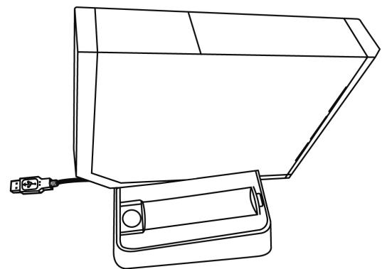 THRUSTMASTER T-CHARGE STAND CONTACTLESS NW - INSTALAR A CONSOLA NINTENDO® WII™ NA ESTACÇÃO DE CARREGAMENTO - 2
