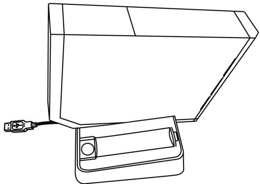 THRUSTMASTER T-CHARGE STAND CONTACTLESS NW - MONTAGE DER NINTENDO® WII™ KONSOLE AUF DER LADESTATION - 2