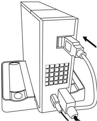 THRUSTMASTER T-CHARGE STAND CONTACTLESS NW - INSTALLING THE NINTENDO® WII™ CONSOLE ON THE CHARGING STATION - 3