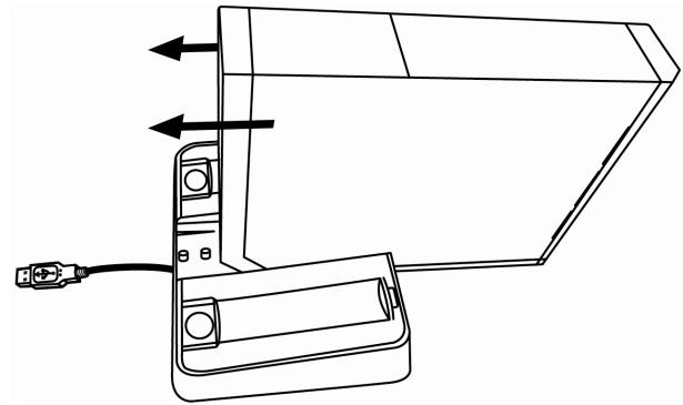 THRUSTMASTER T-CHARGE STAND CONTACTLESS NW - INSTALAR A CONSOLA NINTENDO® WII™ NA ESTACÇÃO DE CARREGAMENTO - 1