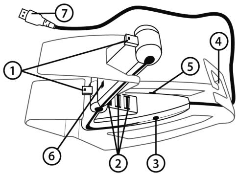 THRUSTMASTER T-X3 CHARGE HUB - Benutzerhandbuch - 1