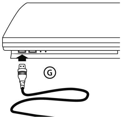THRUSTMASTER T-X3 CHARGE HUB - INSTALLAZIONE DEL "T-X3 CHARGE HUB" SU PLAYSTATION® 3 - 4