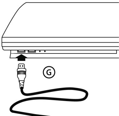 THRUSTMASTER T-X3 CHARGE HUB - DE "T-X3 CHARGE HUB" OP EEN PLAYSTATION® 3 INSTALLEREN - 4