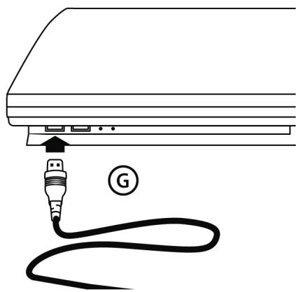 THRUSTMASTER T-X3 CHARGE HUB - INSTALLATION DU « T-X3 CHARGE HUB » SUR LA PLAYSTATION™ 3 - 4
