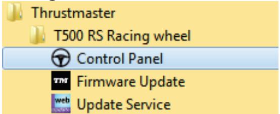 THRUSTMASTER T500 RS - Note: - 9