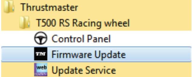 THRUSTMASTER T500 RS - Note: - 3