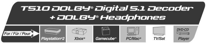 THRUSTMASTER T510 DOLBY DIGITAL DECODER - 1