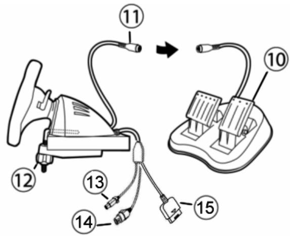 THRUSTMASTER UNIVERSAL CHALLENGE 5-IN-1 - CHARACTERISTIQUES TECHNIQUES - 1