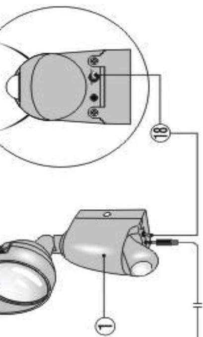 IDK MULTIMEDIA LIRS-100 - La portée du détecteur de mouvement infrarouge - 3