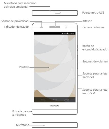 HUAWEI ASCEND P6 - Información sobre el téléphone - 1