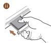HUAWEI ASCEND P6 - Installing the Micro-SIM and microSD cards - 6