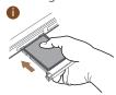 HUAWEI ASCEND P6 - Installing the Micro-SIM and microSD cards - 5