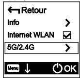 HUAWEI E5573 - Pour selectionner la bande de fréquence Wi-Fi - 2