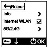 HUAWEI E5573 - Pour afficher le SSID et la clé de chiffrement du réseau sans fil actuels : - 1