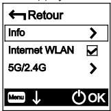 HUAWEI E5573 - Pour afficher le SSID et la clé de chiffrement du réseau sans fil actuels : - 2