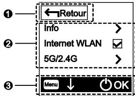 HUAWEI E5573 - Interface du menu - 1