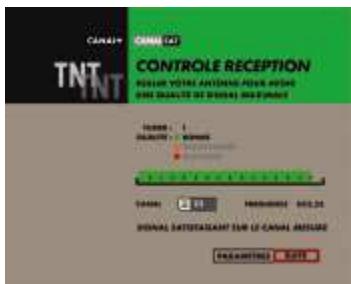 CANAL PLUS DUAL-T - → ETAPE B : MEMORISATION DES CHAINES DE LA TNT - 3