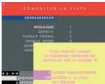 CANAL PLUS MEDIASAT+ A ADATATEUR TNT INTEGRE - Dans le cas où le message suivant apparait : - 4