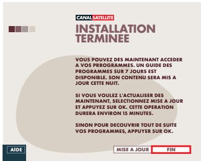 CANAL PLUS PILOTIME - INSTALLATION REUSSIE - 2