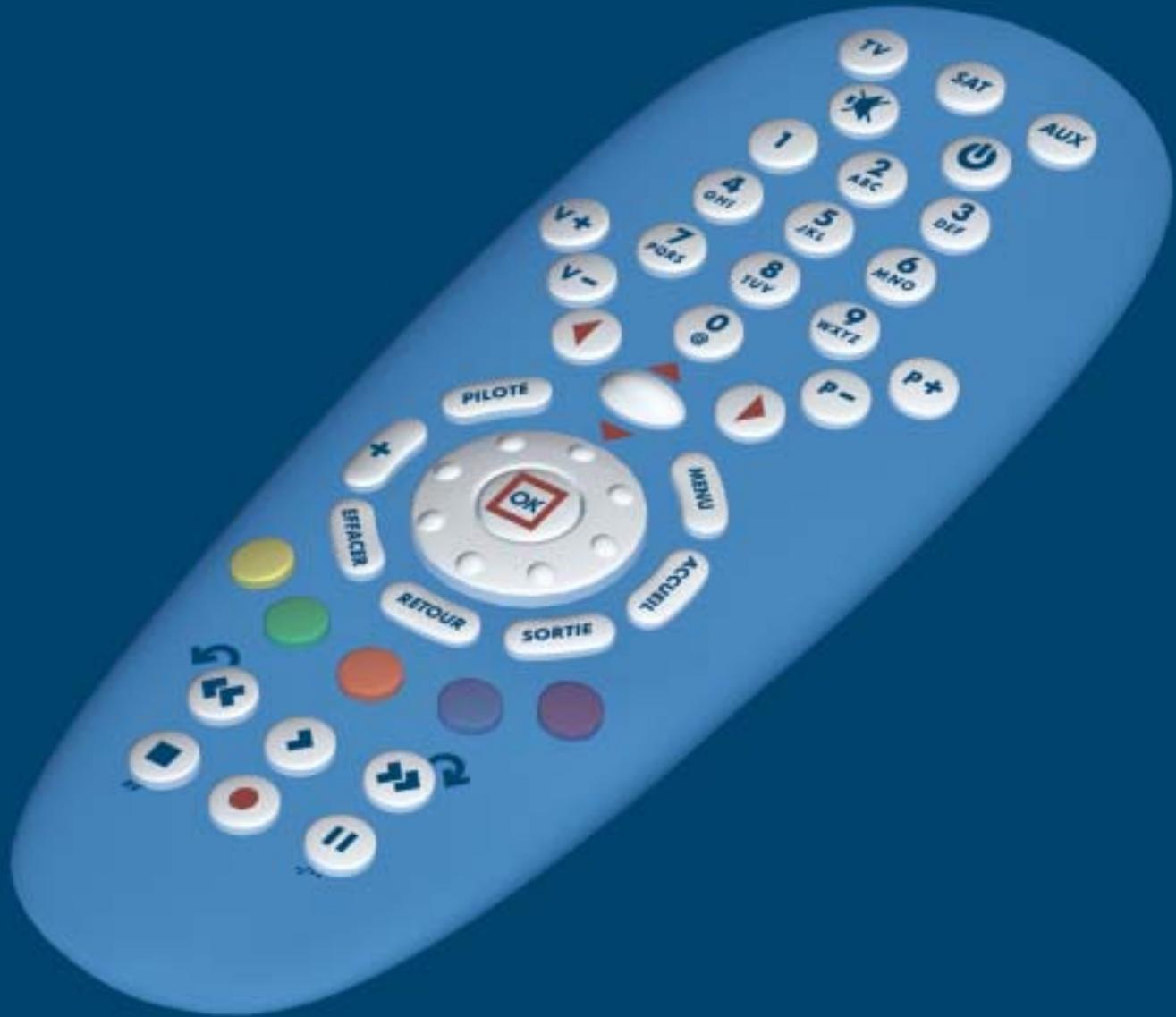 CANAL PLUS PILOTIME - LA TELECOMMANDE UNIVERSELLE - 1