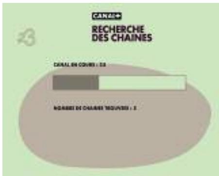 CANAL PLUS SYSTER+ ADAPTATEUR TNT INTEGRE - ETAPE 3: MEMORISATION DES CHAINES GratisITES DE LA TNT - 3
