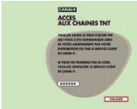 CANAL PLUS SYSTER+ ADAPTATEUR TNT INTEGRE - ETAPE 3: MEMORISATION DES CHAINES GratisITES DE LA TNT - 2