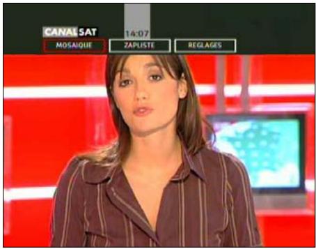 CANAL PLUS DARTY BOX TV - LE MENU GENERAL - 1