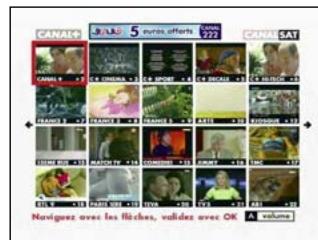 CANAL PLUS DECODEUR DE TYPE 1 - L'écran suivant apparait - 1