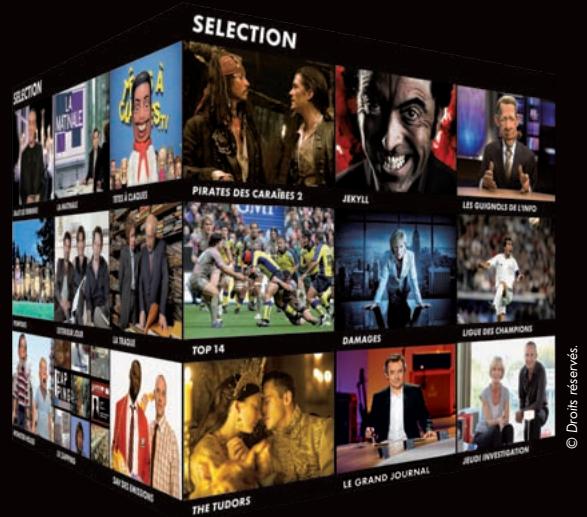 CANAL PLUS DECODEUR LE CUBE - "A LA DEMANDE" - 1