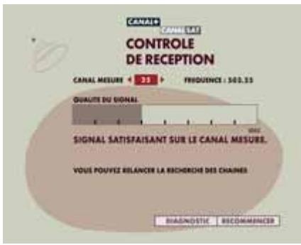 CANAL PLUS DECODEUR TNT+ DE TYPE 1 - ETAPE B: MEMORISATION DES CHAINES DE LA TNT - 4
