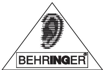 BEHRINGER COMPOSER PRO - Notice d'utilisation - 1