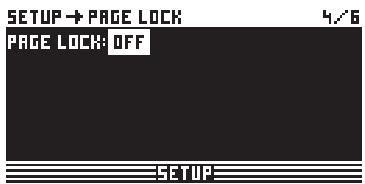 BEHRINGER DCX2496 - PAGE LOCK - 1