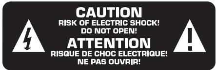 BEHRINGER DCX2496 - CONSIGNES DE SECURITE - 1