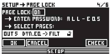 BEHRINGER DCX2496 - PAGE LOCK - 3