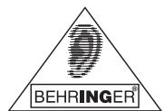 BEHRINGER FCA202 - Manuel d'utilisation - 2