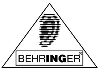 BEHRINGER MDXPROXL - Manuel d'utilisation - 4