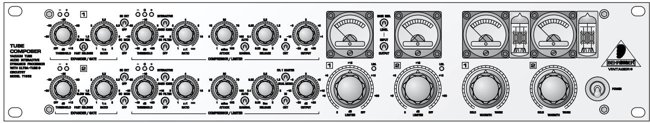 BEHRINGER T1952 - Éléments de fonctionnement - 1