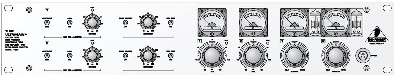 BEHRINGER T1953 - Éléments de fonctionnement - 1