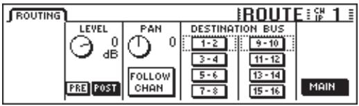 BEHRINGER DDX 3216 - Routing des canaux - 1